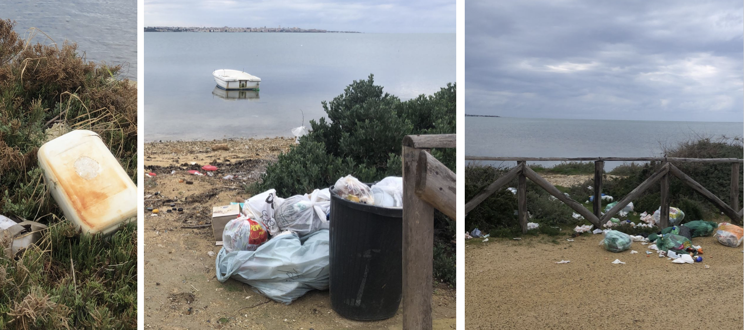 La Riserva dello Stagnone continua ad essere una discarica a cielo aperto