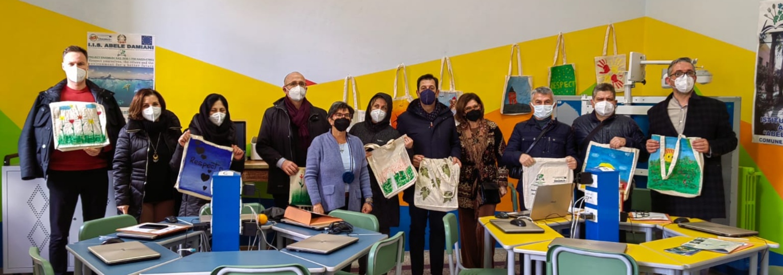 Erasmus all’Agrario “Damiani”, scuole europee nel segno dell’ambiente