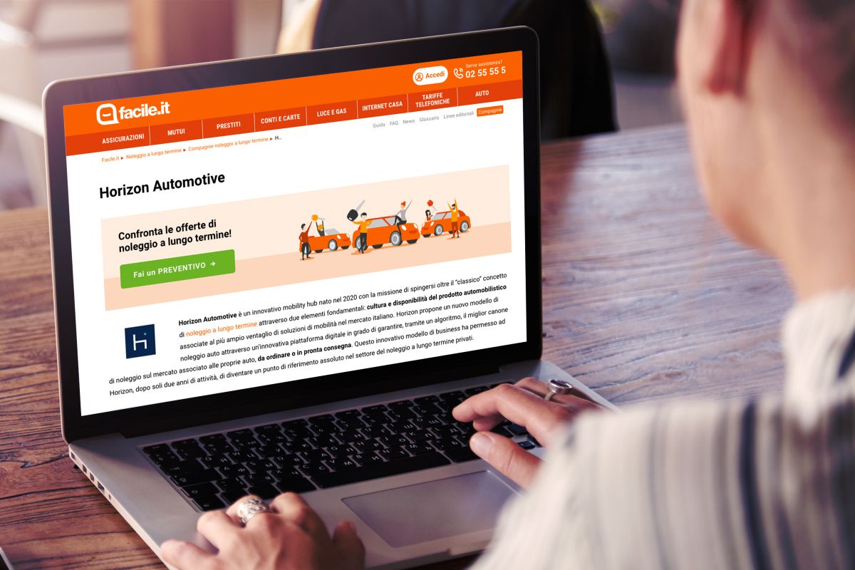 Horizon Automotive stringe partnership con Facile.it