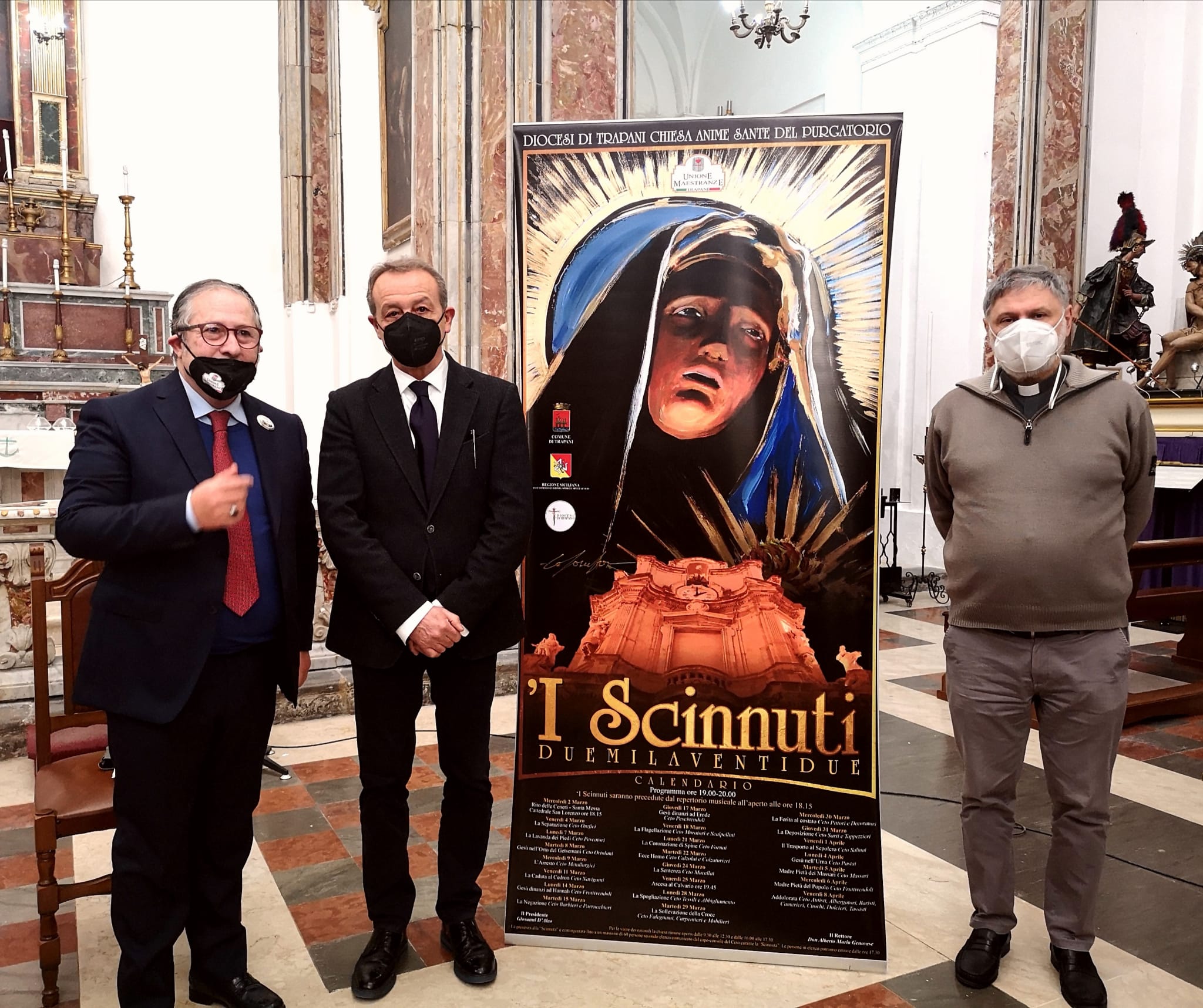 Scinnute e riti pasquali: a Trapani calendario degli appuntamenti