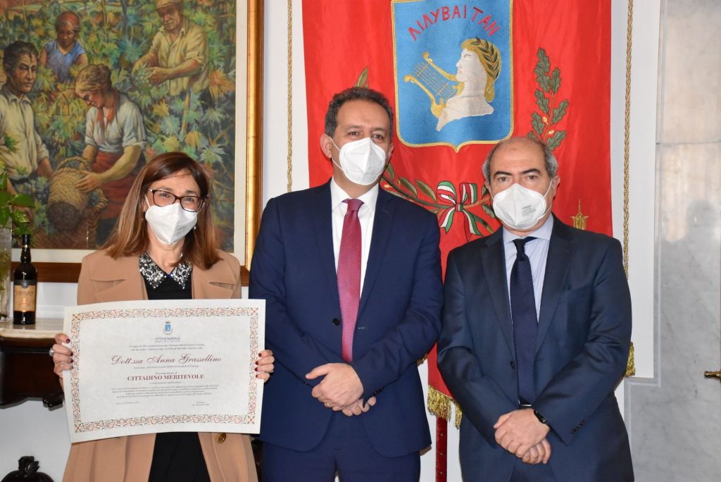 Annamaria Angileri, Massimo Grillo e Vincenzo Grassellino