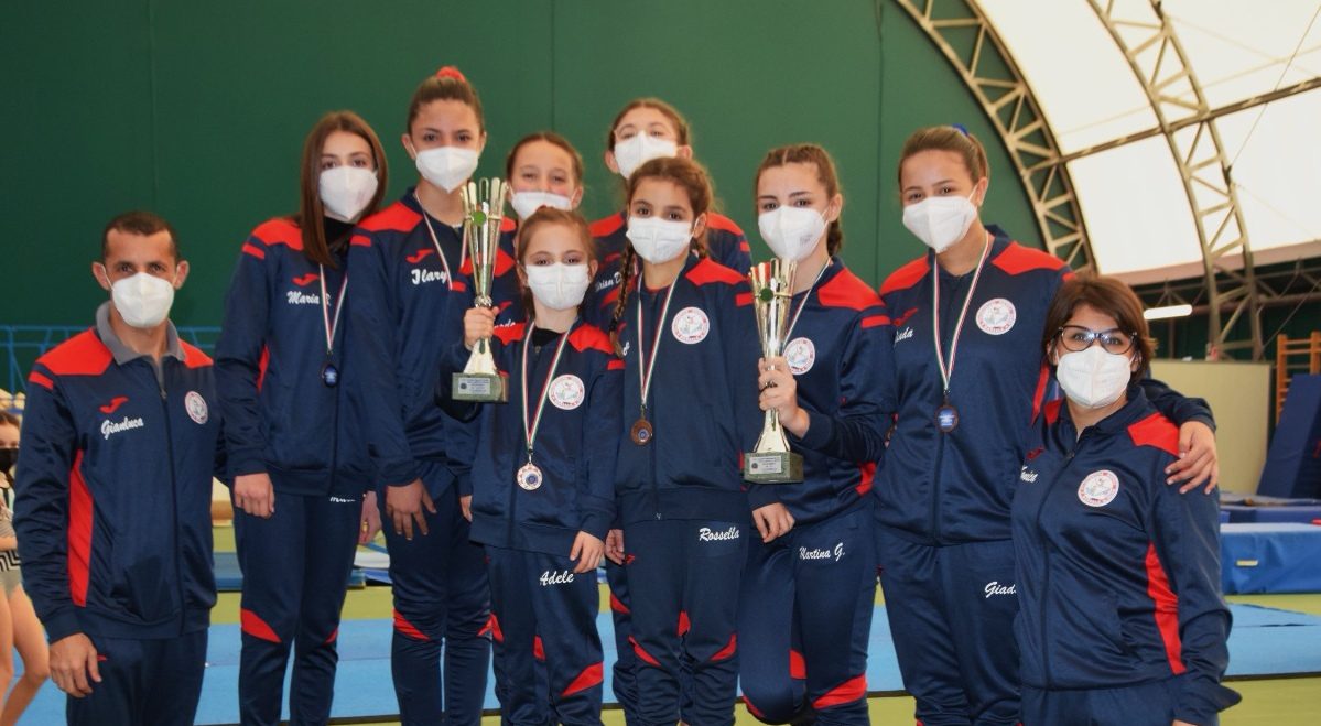 Campionati Ginnastica Artistica: doppio oro per la Diavoli Rossi Marsala