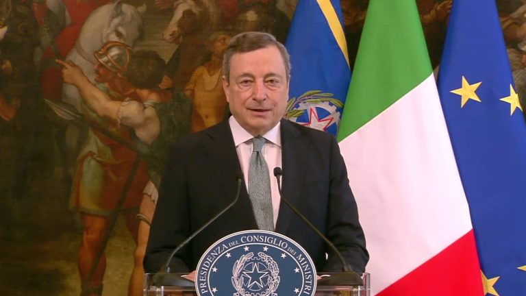 Ucraina, Draghi: “Impossibile il dialogo con la Russia”