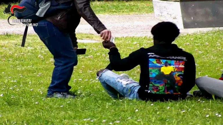 Avellino, dieci arresti per spaccio di droga