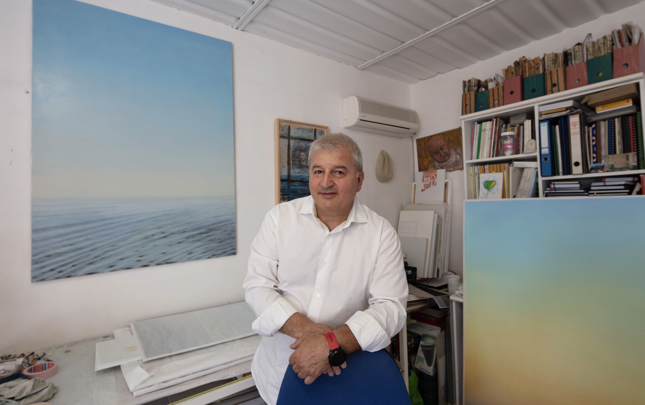 Al Museo San Rocco di Trapani il vernissage “Luminessenza iconografia della Luce” di Franco Fratantonio