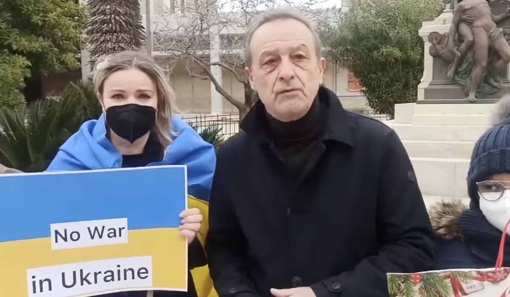A Trapani in piazza per il popolo ucraino. VIDEO