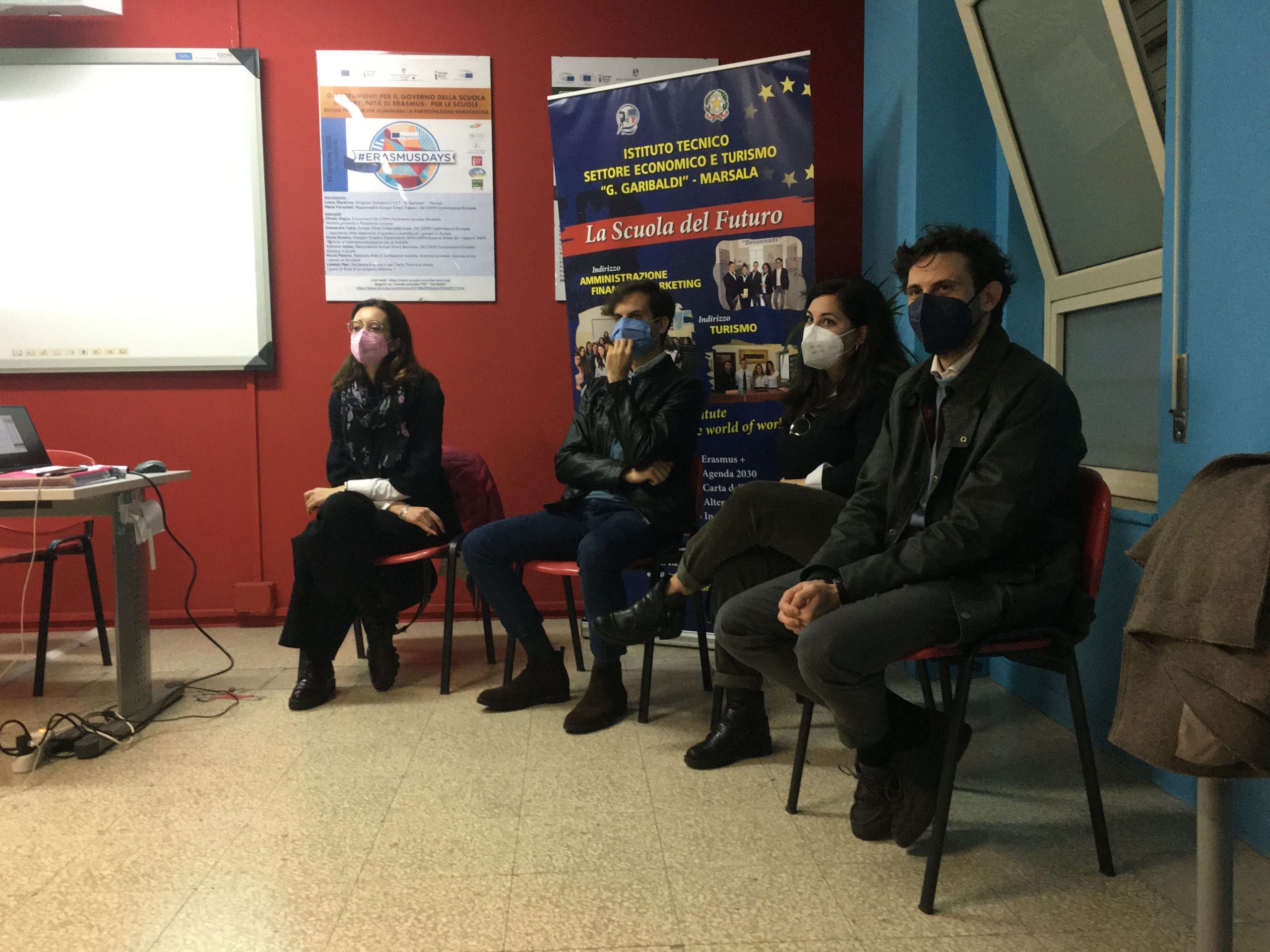 Team dell’Itet “Garibaldi” monitora e visita il Museo degli Arazzi