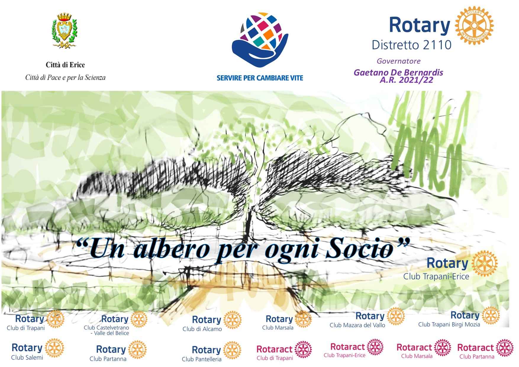 Ad Erice si presenta un progetto di rinaturazione del verde