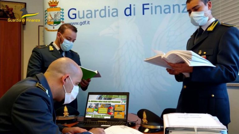Scoperto giro di fatture false, la Guardia di Finanza sequestra beni per 78 milioni di euro