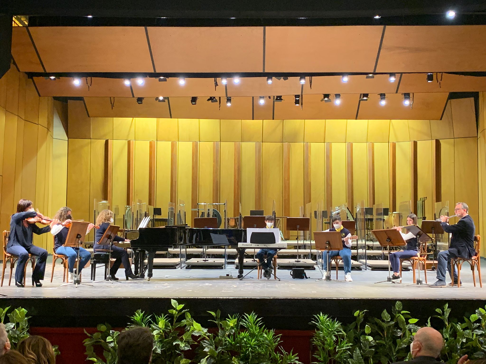 Gli allievi della “Radice Pappalardo” in concerto alla Giornata dell’Unità