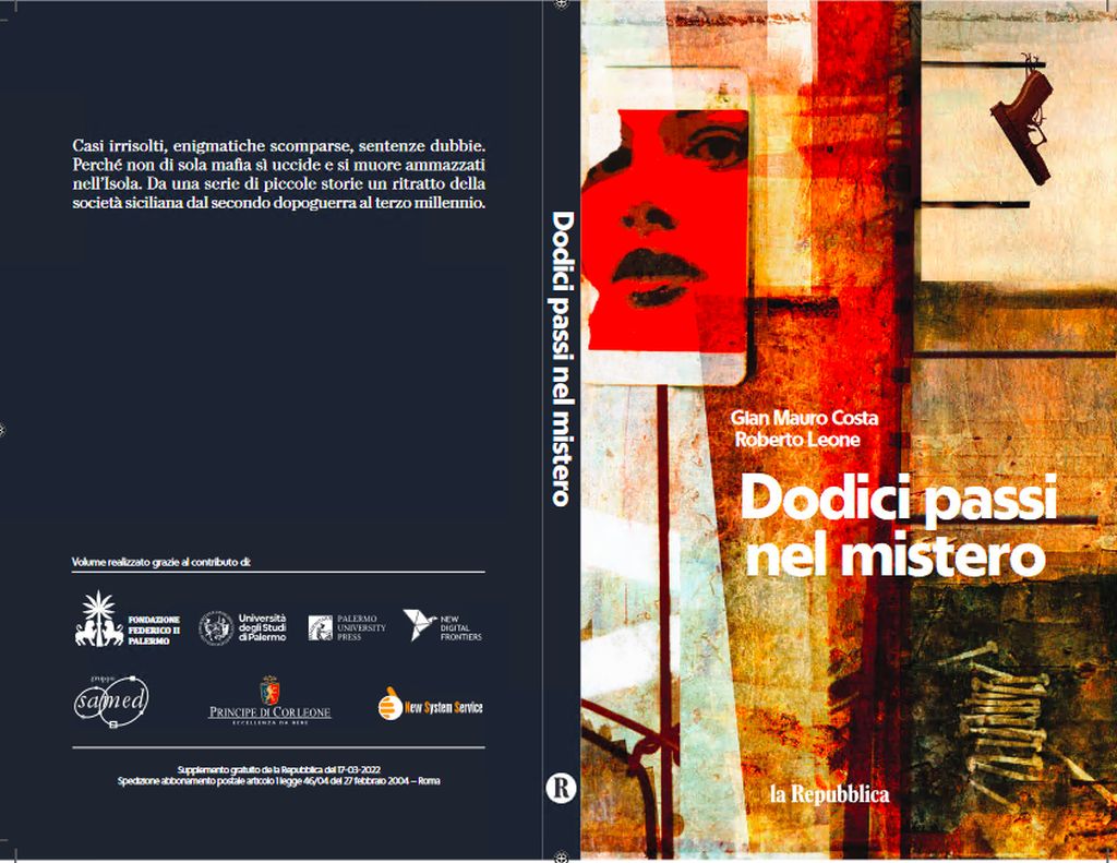 Editoria, con “Repubblica Palermo” il libro “Dodici passi nel mistero”