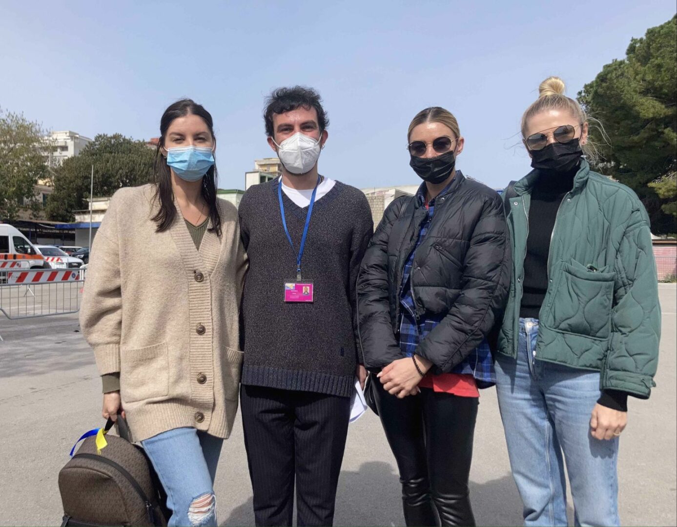Vaccini anti Covid e tamponi per gli Ucraini giunti a Palermo