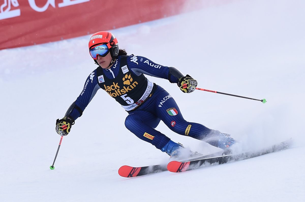Brignone-Bassino doppietta azzurra a Courchevel