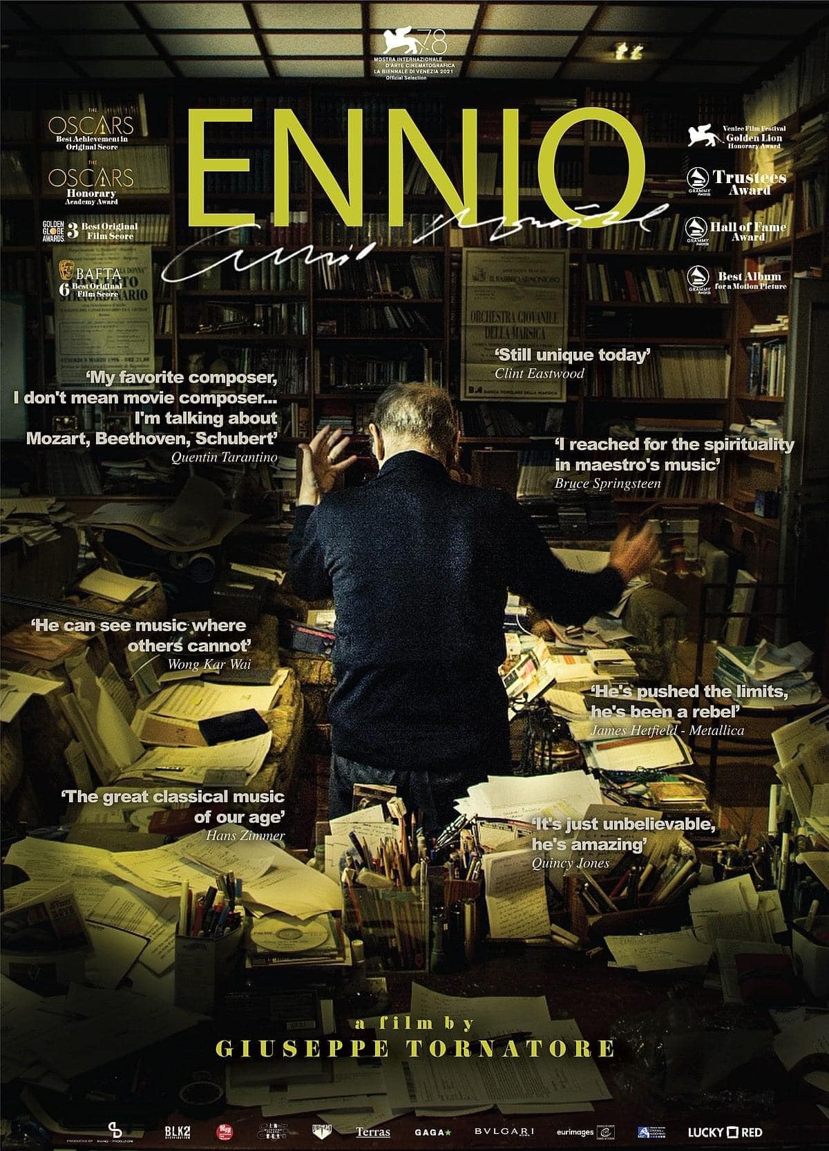Al Cinema Golden di Marsala “Ennio” di Tornatore” e ancora Batman