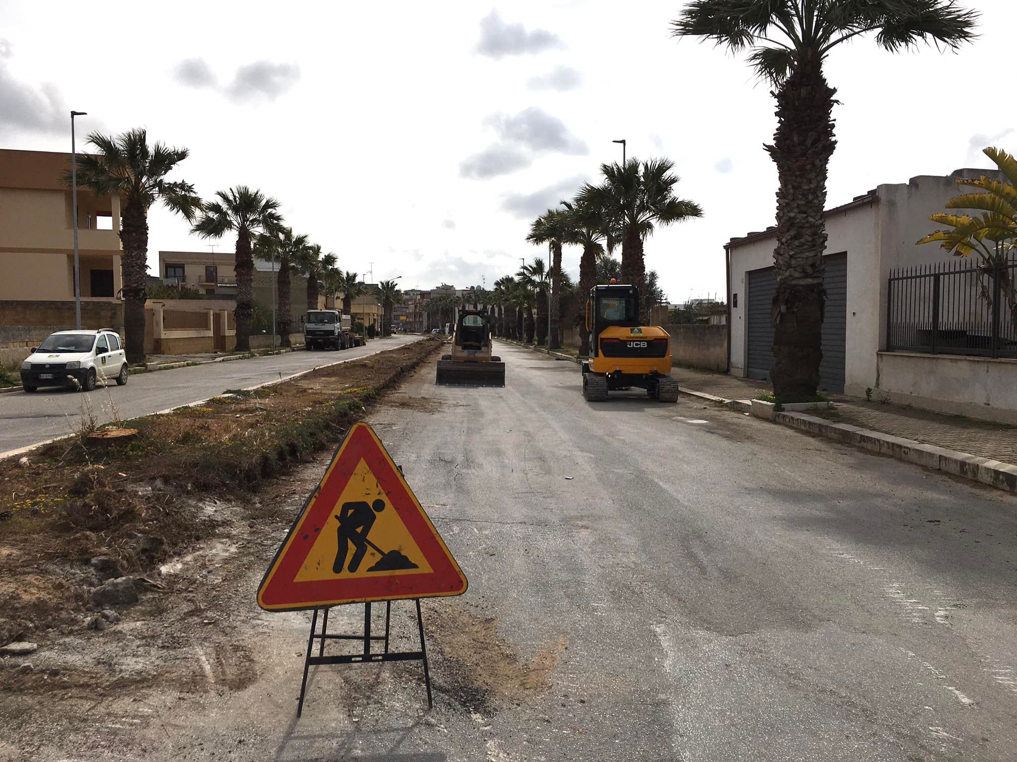 Mazara: al via ai lavori della Pista ciclabile in via monsignor Costantino Trapani