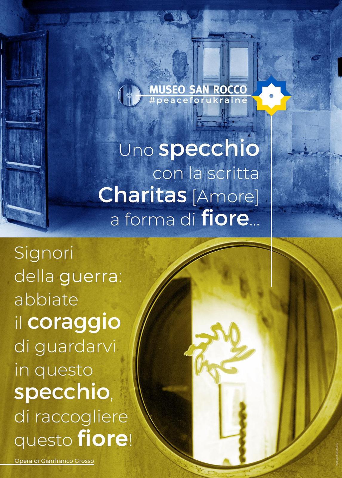 Art for peace: presidio di pace al Museo diocesano “San Rocco” di Trapani