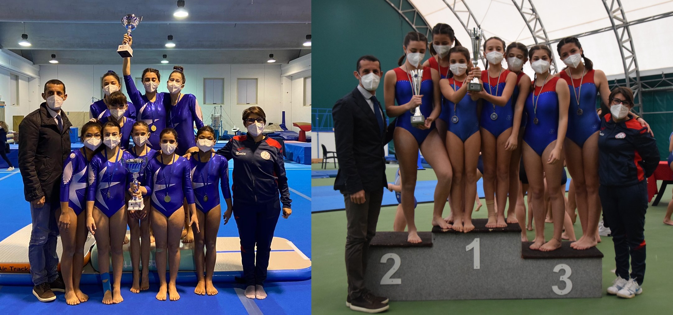 Campionato Ginnastica Artistica, la Diavoli Rossi Marsala vince tutto