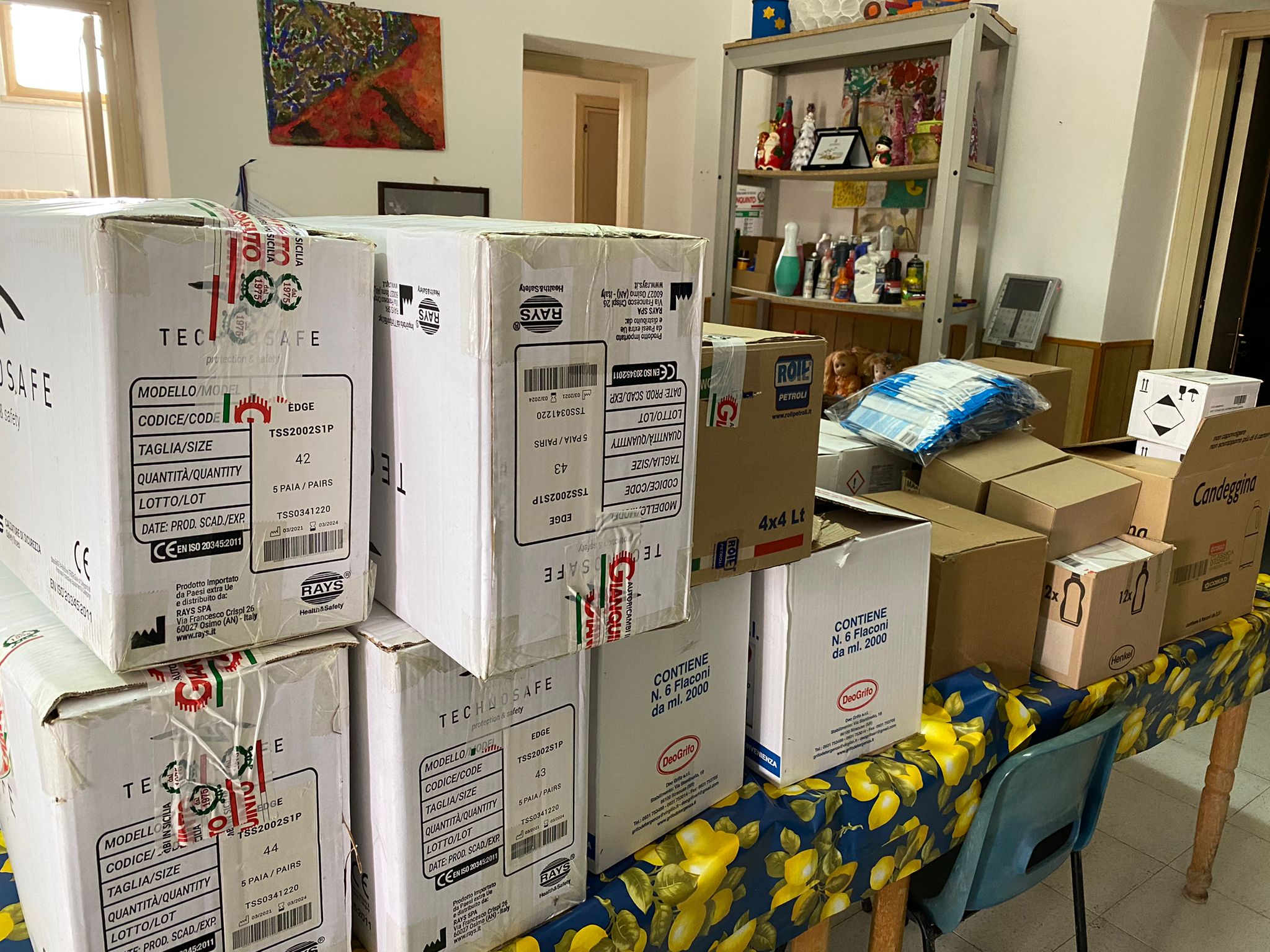 Protezione e Solidarietà, il Rotary Marsala dona prodotti ai bisognosi