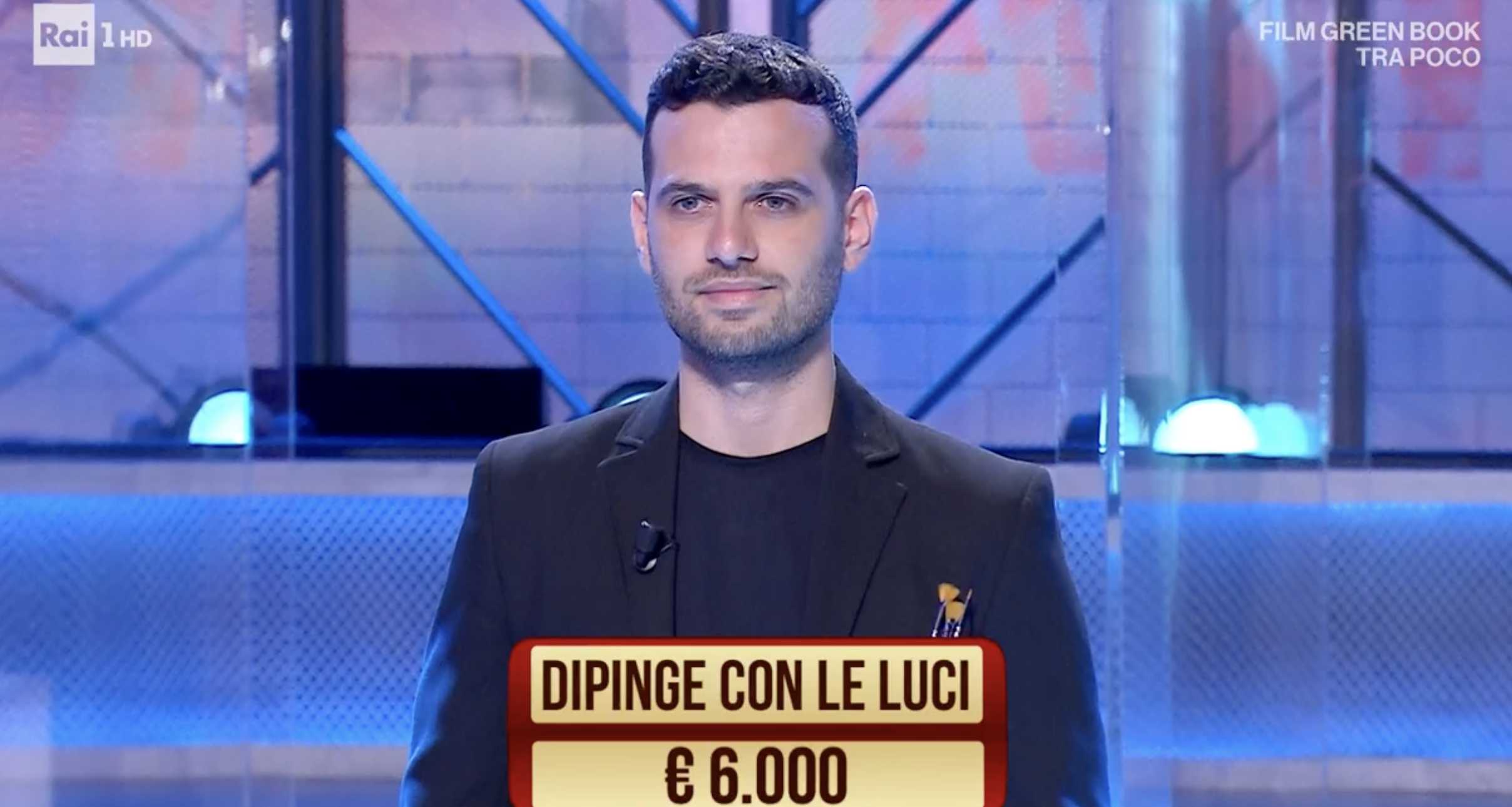 Ai Soliti Ignoti l’artista Fabio Ingrassia e il trapanese Bucari