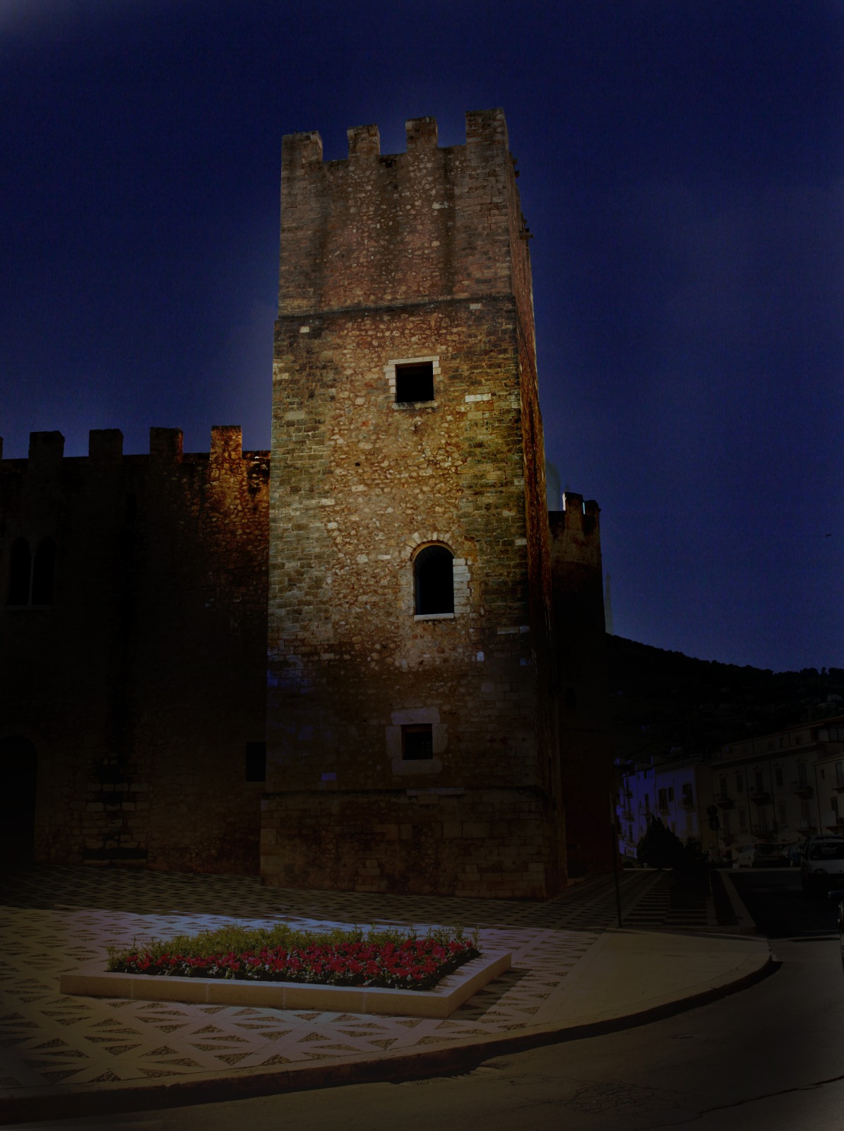 Alcamo sostiene “M’illumino di Meno” e spegne il Castello dei Conti di Modica