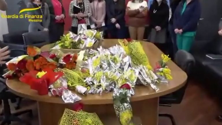 Messina, mimose sequestrate e devolute in beneficenza
