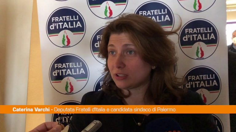 Comunali Palermo, Varchi “Fdi in campo per l’unità del centrodestra”