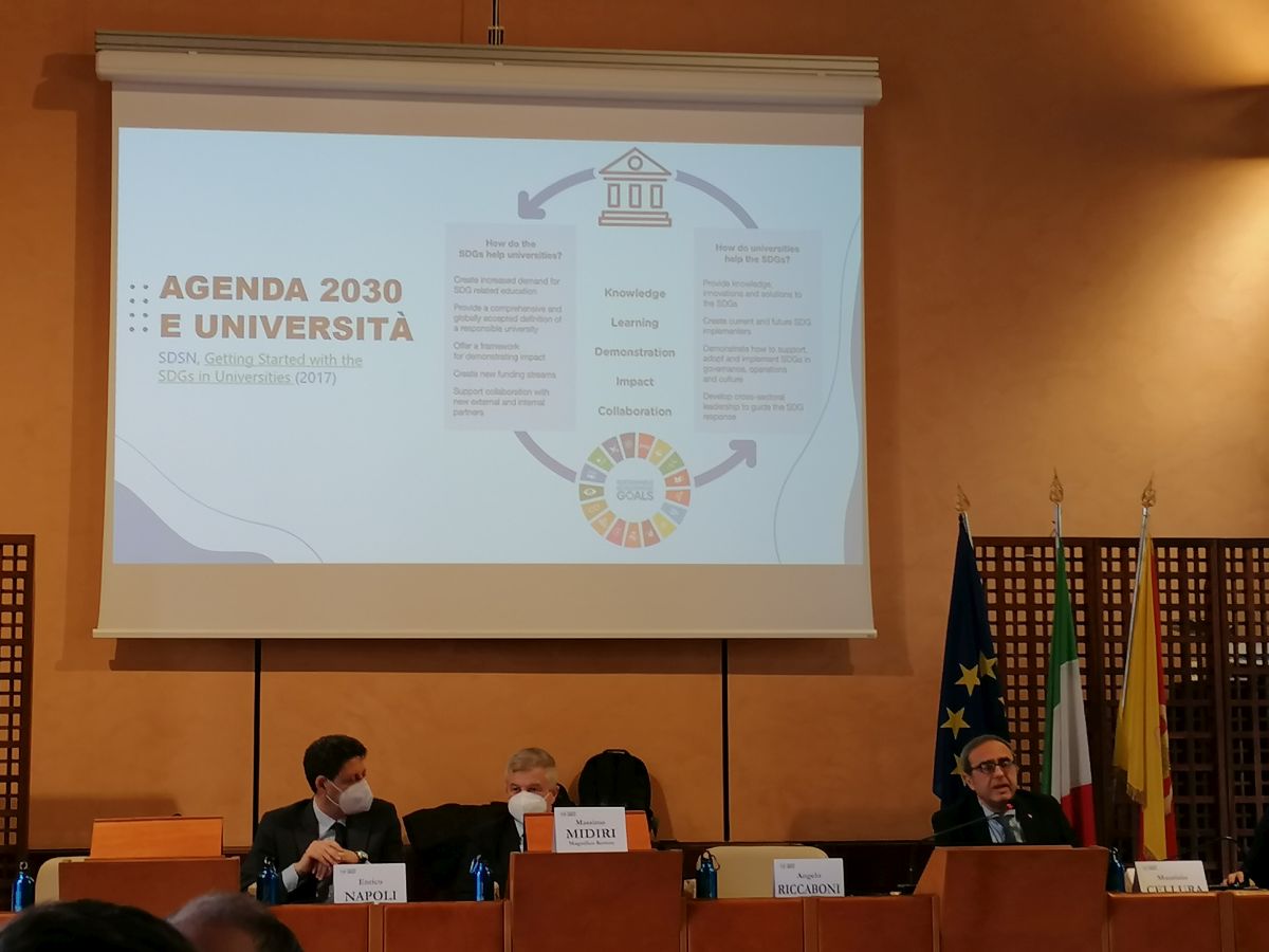 UniPa presenta il centro di sostenibilità e transizione ecologica