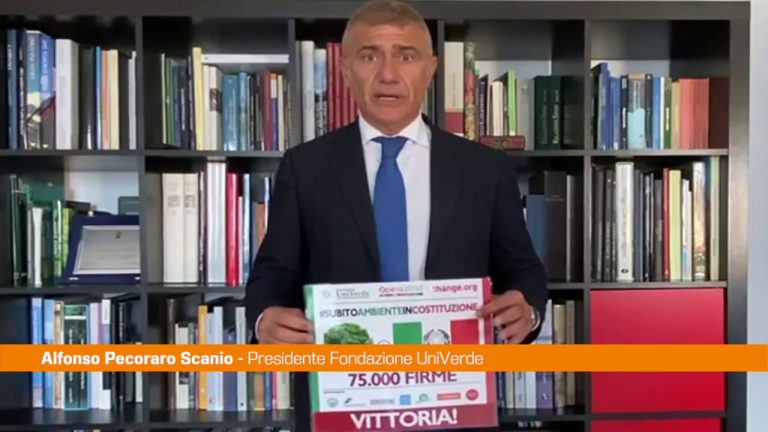 Ambiente in Costituzione, Pecoraro Scanio “Italia modello per Lancet”