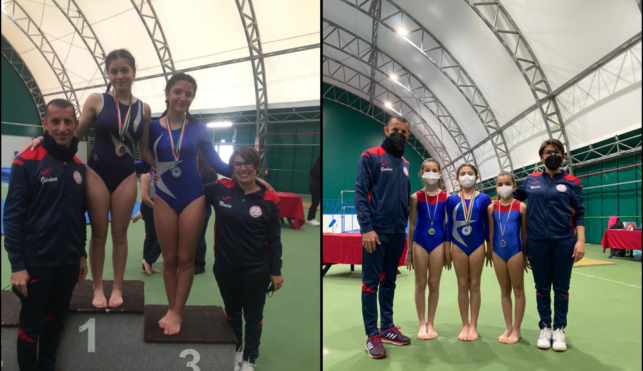 Campionato di Ginnastica: podi per la Diavoli Rossi Marsala