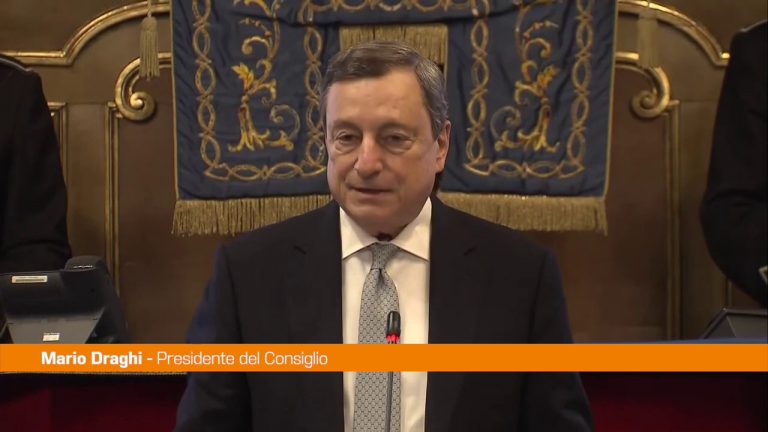 Draghi “Putin fermi la guerra, per il popolo russo non ha senso”