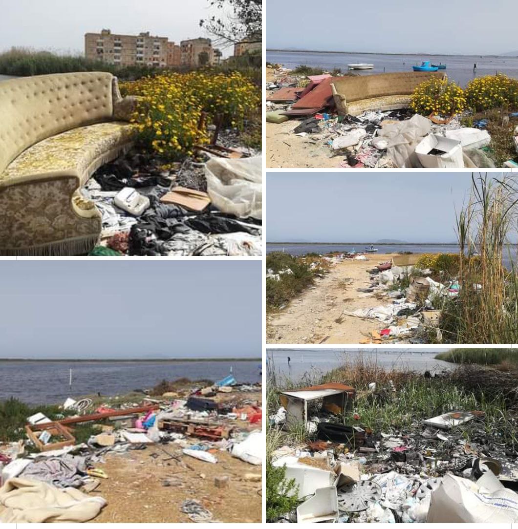 Marsala: il Parco di Salinella ancora discarica a cielo aperto