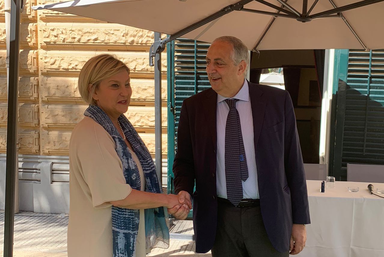 Lagalla e Valeria Grasso “Insieme contro le mafie”
