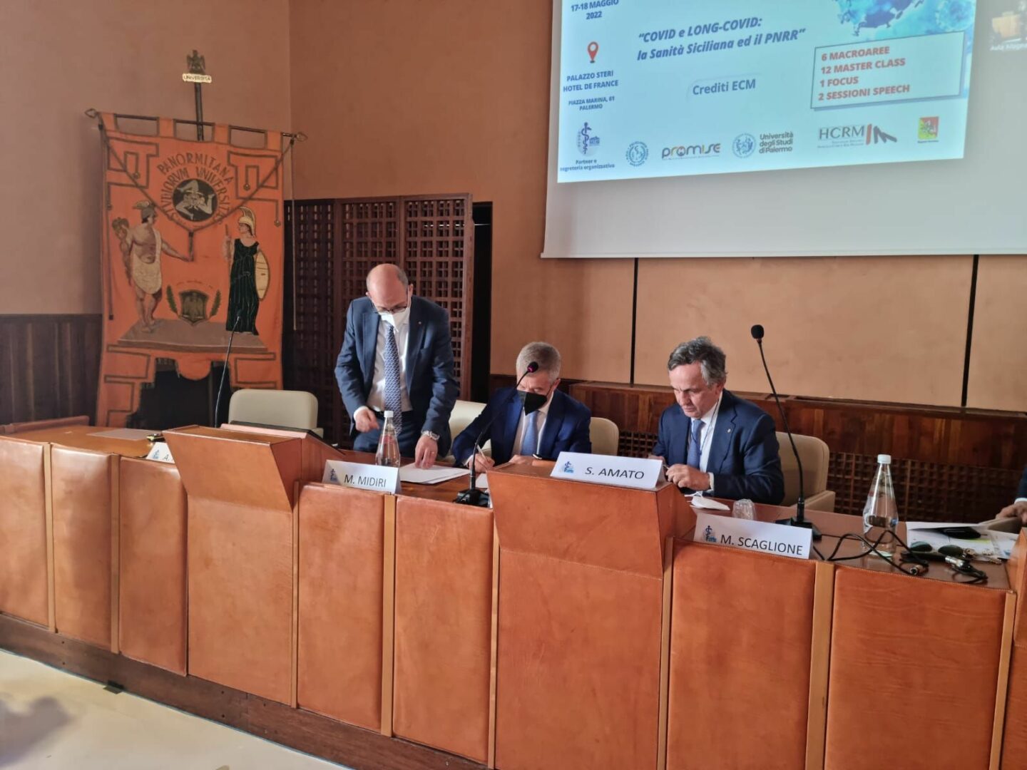 Scuola del Mediterraneo per la formazione di medici, intesa Unipa-Omceo-Hcrm