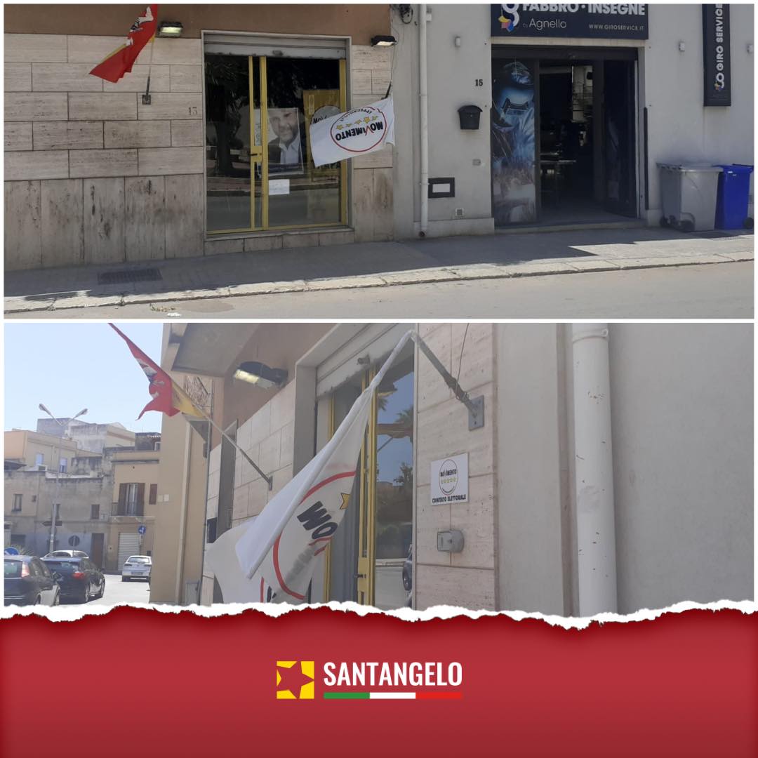 Divelta la bandiera 5 Stelle di Trapani: “Non indietreggeremo”