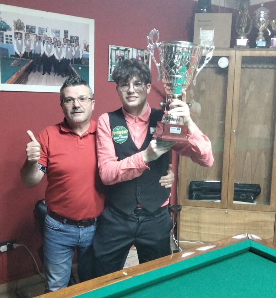 Biliardo: Emanuel Cucchiara vola ai Campionati Italiani