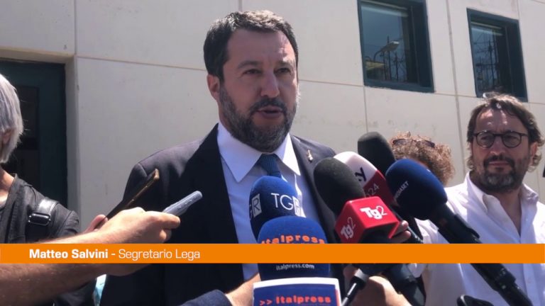 Salvini “La pace si ottiene con il dialogo non con le armi”