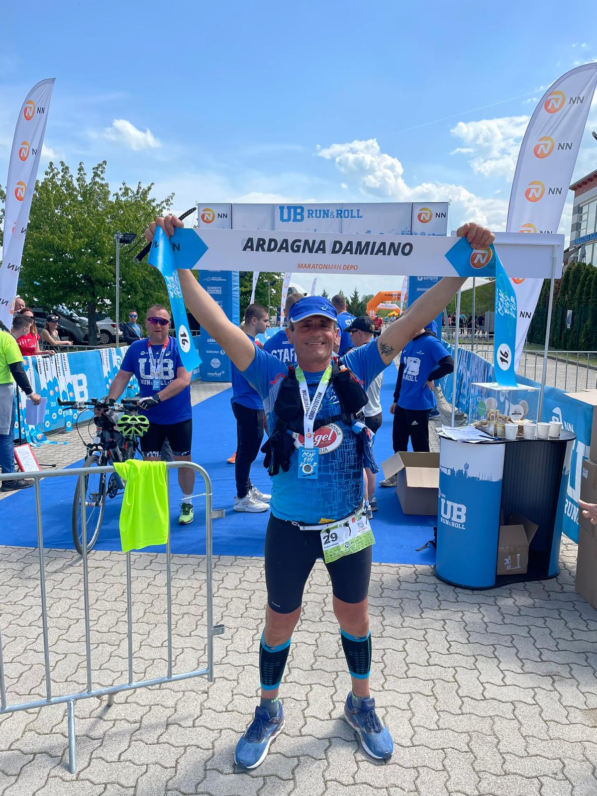 Marsala Doc: impresa di Damiano Ardagna alla UltraBalaton