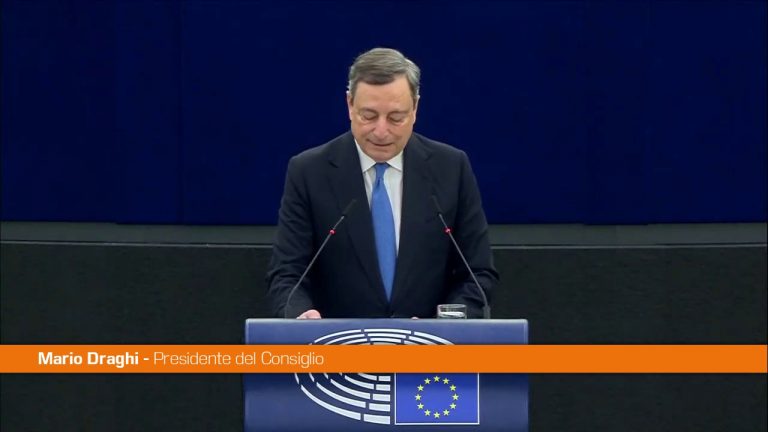 Ue, Draghi “Serve un federalismo pragmatico e ideale”