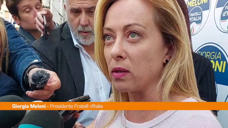 Embargo petrolio, Meloni “Governo italiano ancora latitante”