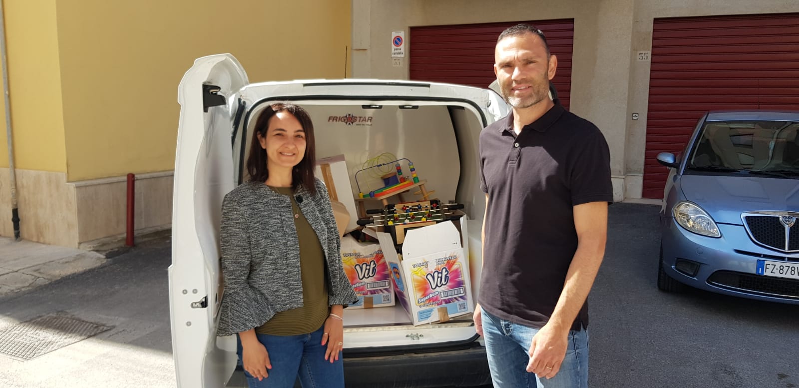 Ancos Trapani distribuisce doni ai bambini meno abbienti