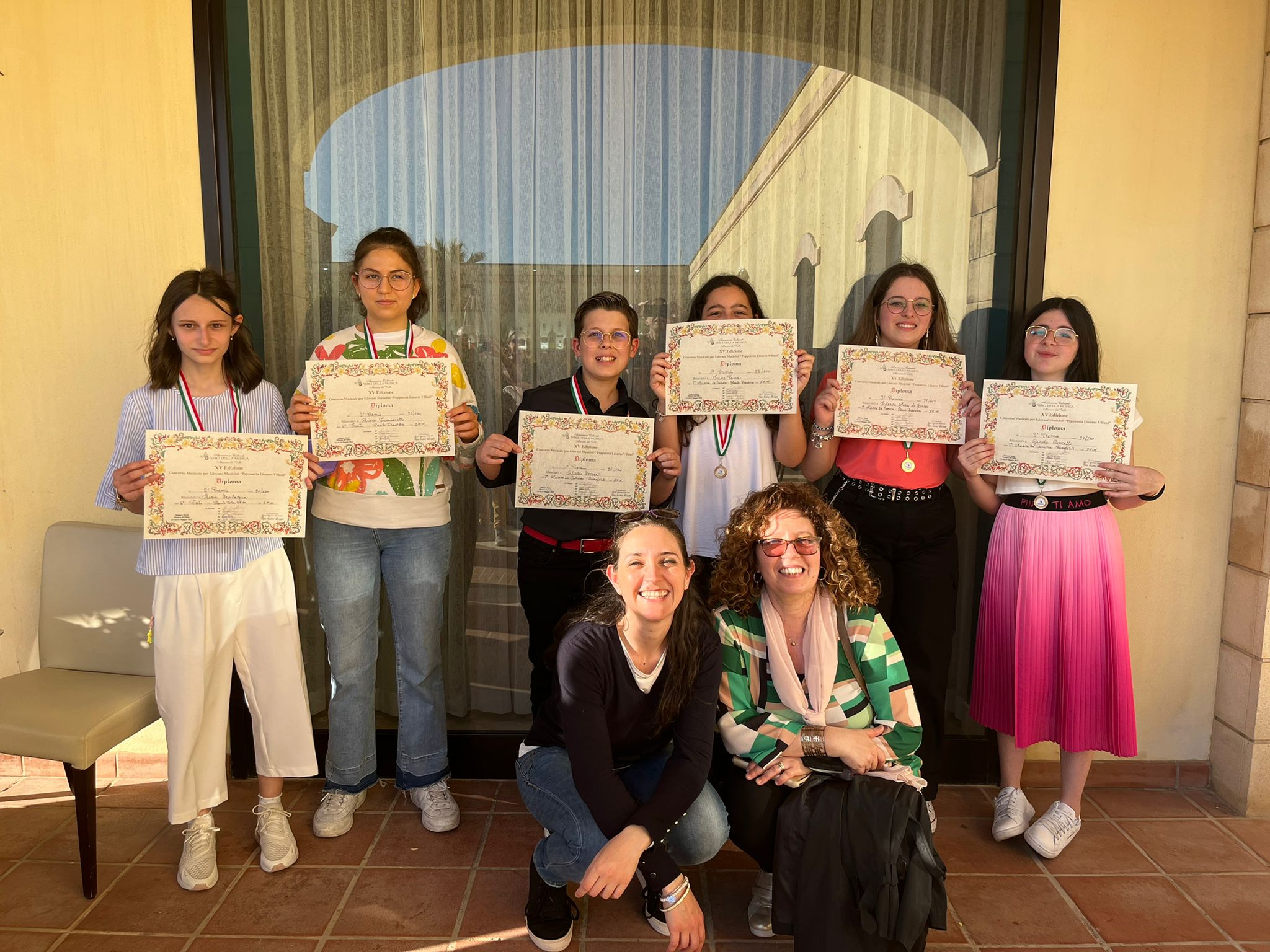 Studenti della “Sturzo-Asta” premiati al Concorso Musicale “Peppuccia Linares Villani”