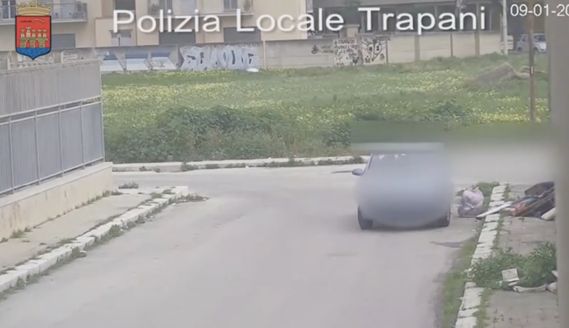 Trapani: 12 sanzioni per abbandono di rifiuti. VIDEO