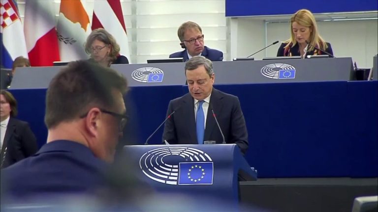 Draghi “Vogliamo l’Ucraina nell’Unione Europea”
