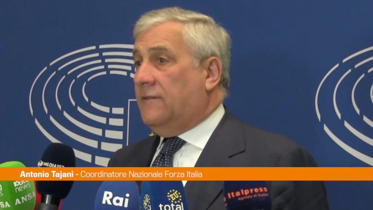 Tajani “Italia deve dare ok a sanzioni sul petrolio”