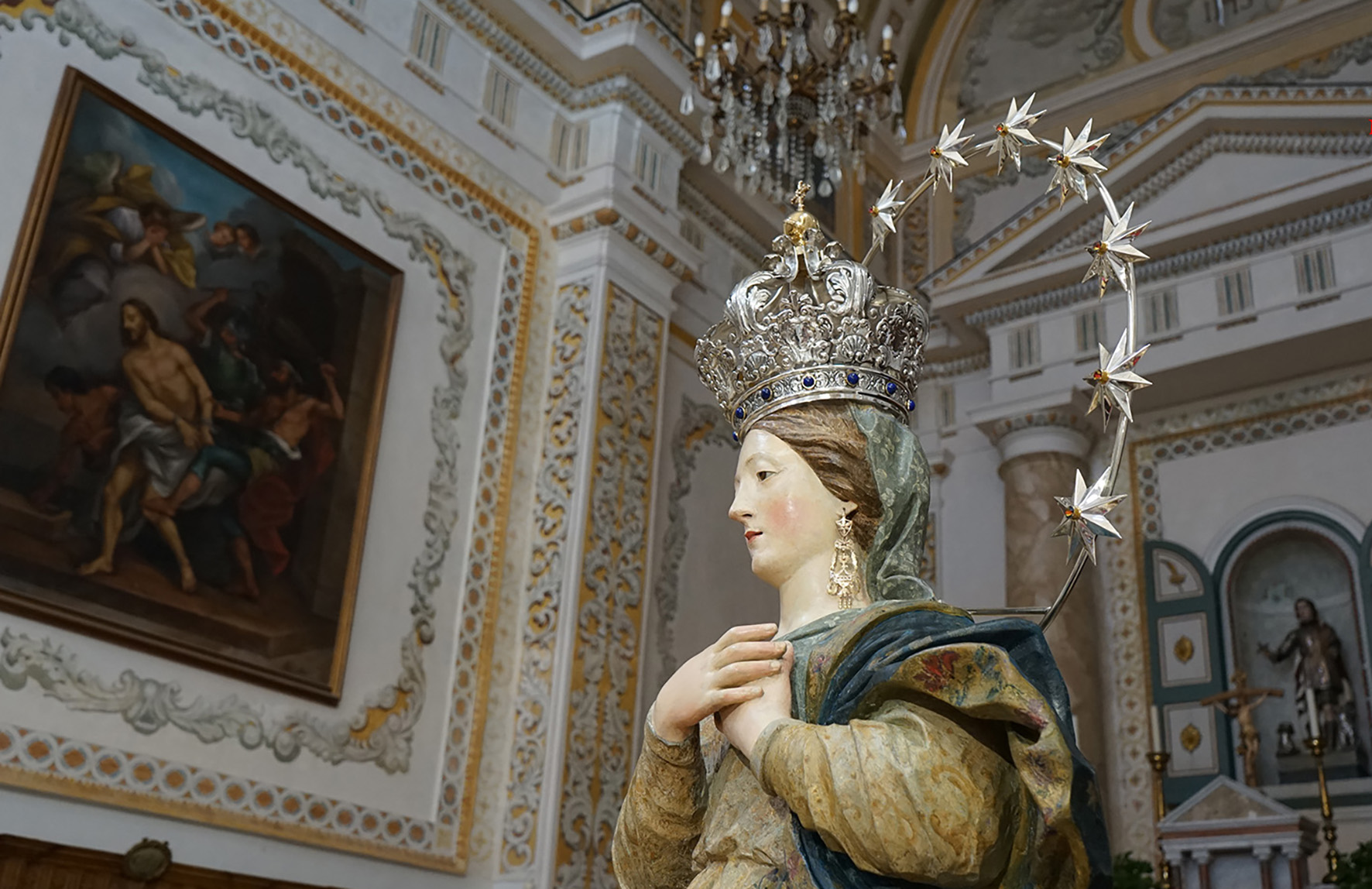 A Campobello presentato il restauro della statua del ‘700
