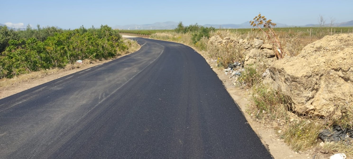 Marsala: riasfaltate le strade da Baronazzo Amafi a Paolini