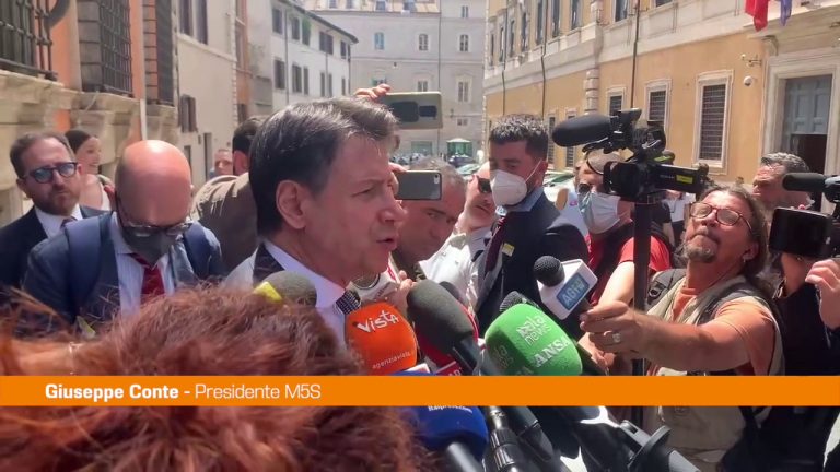 Conte “Su armi Italia ha già dato, ora spingere su negoziati”