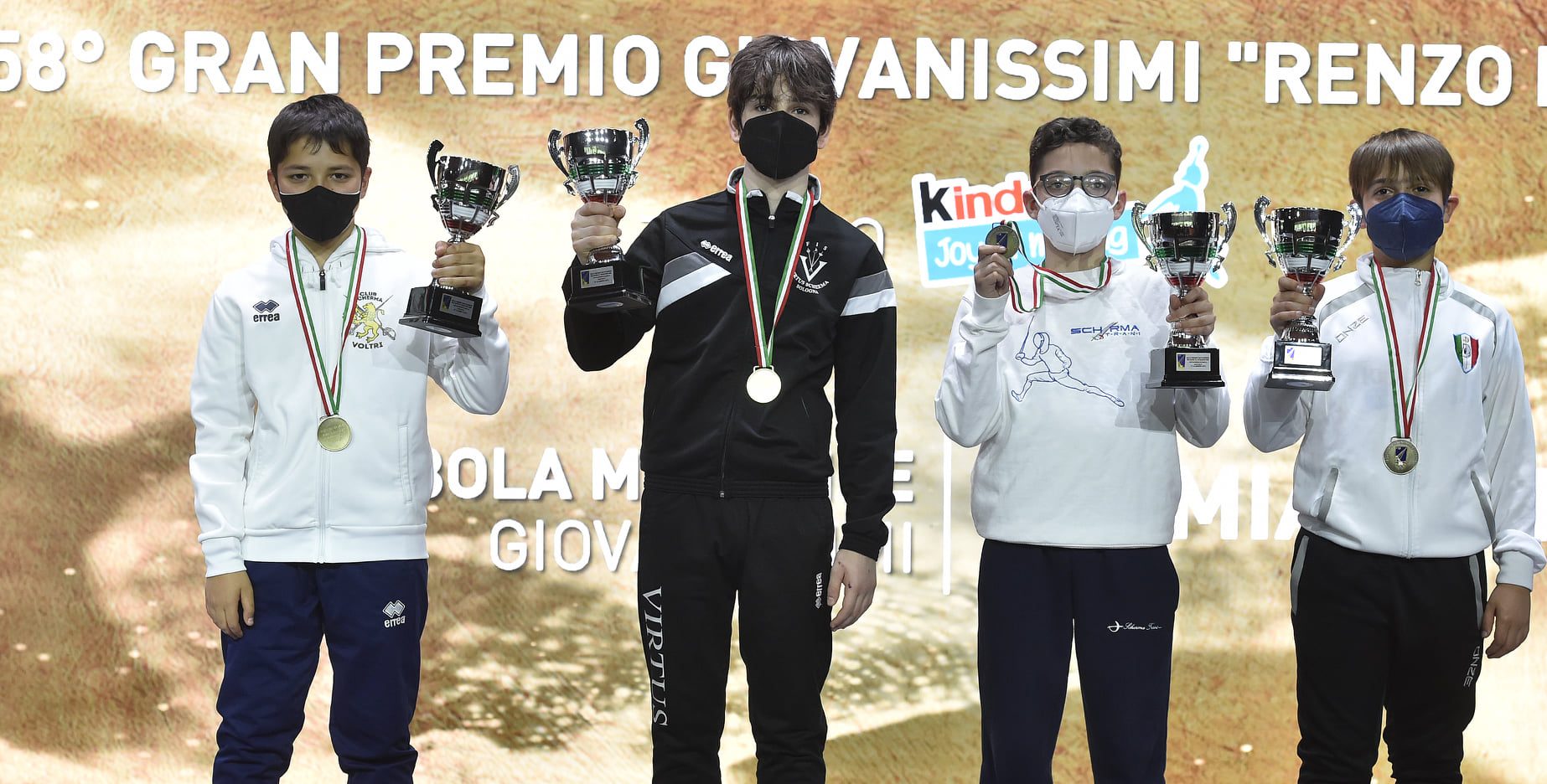 Campionati regionali Under 14: pioggia di medaglie per la Scherma Mazarese