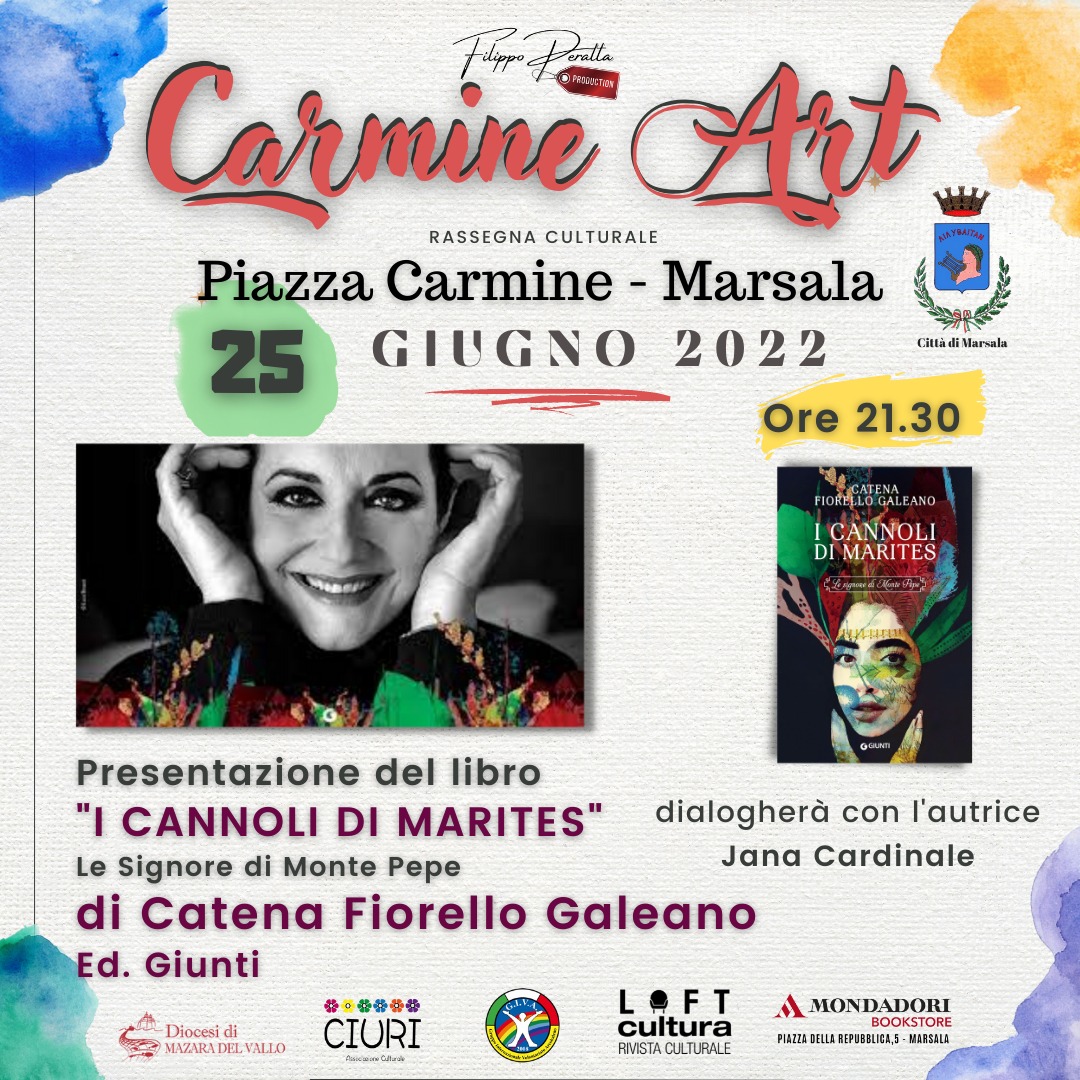 Carmine Art, a Marsala torna Catena Fiorello con “I cannoli di Marites”