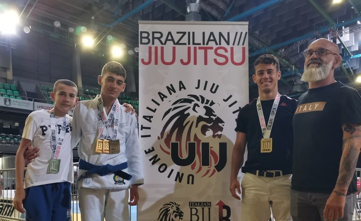 Campionato Jiu Jitsu: 5 medaglie per la Trinacria Bj